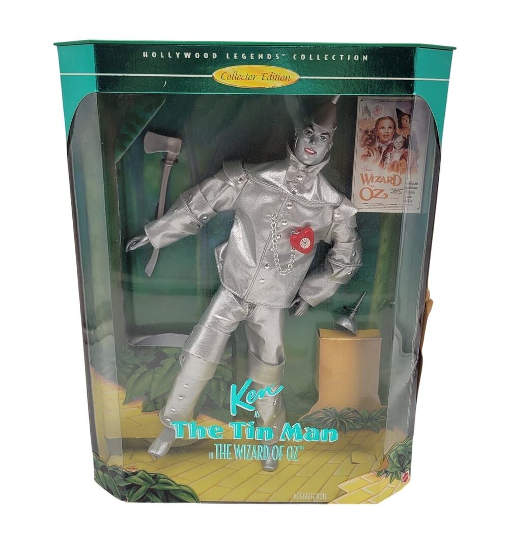 Ken as the Tin Man Barbie Doll Hollywood Legends The Wizard of Oz 1995 Mattel